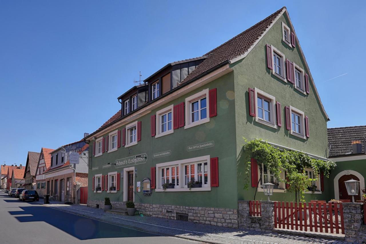Landhotel Schwab - By Homekeepers Schwarzach am Main Exteriér fotografie