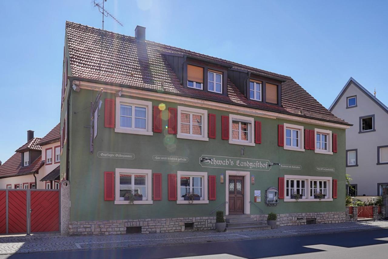 Landhotel Schwab - By Homekeepers Schwarzach am Main Exteriér fotografie